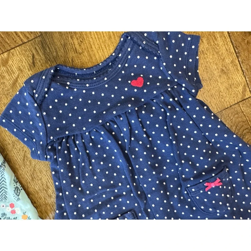 Carters Baby Clothes Girl 3 Months Shorts‎ Shirt Dress Romper Summer Outfits Lot